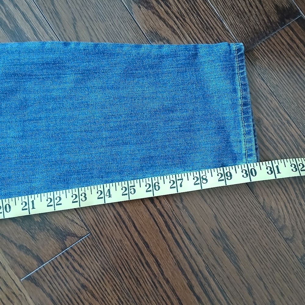 Brax Vintage Denim Embroidered Women Jeans 28 - Picture 7 of 9